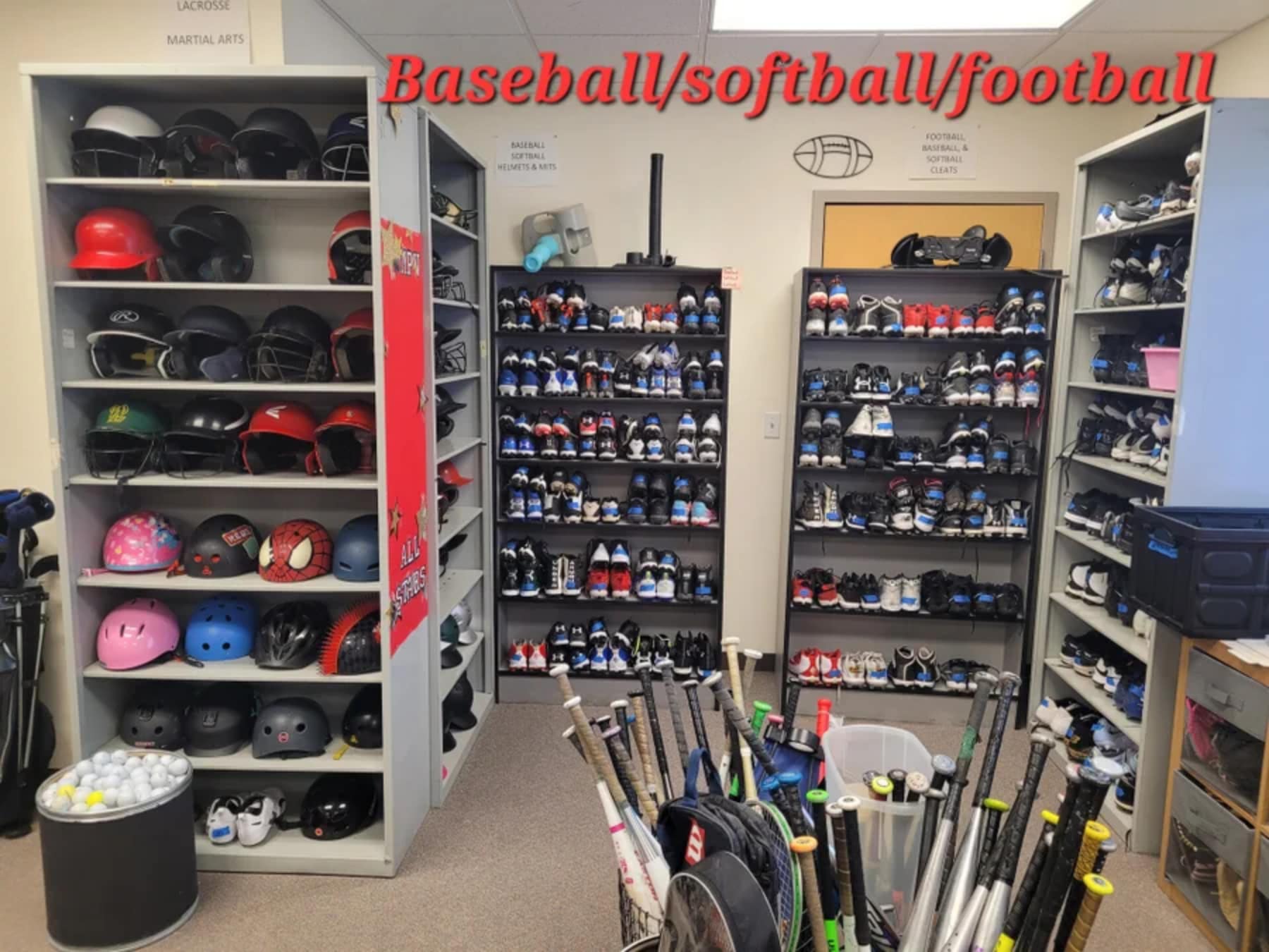 The OC Locker Room sports equipment store
