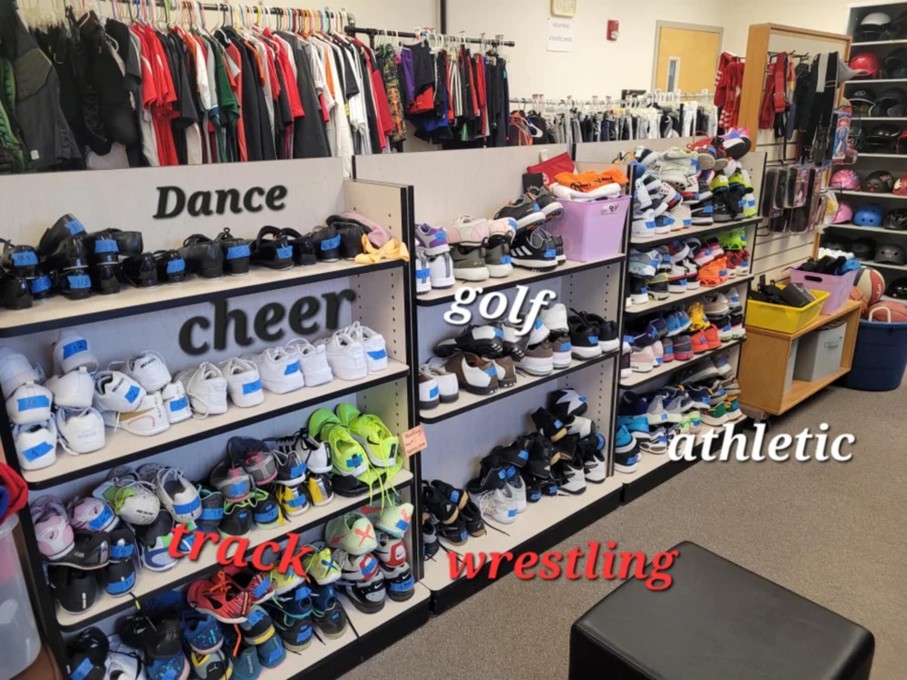 The OC Locker Room sports equipment store